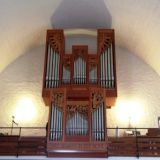 ... der Sandtner-Orgel mit folgender Inschrift: ...