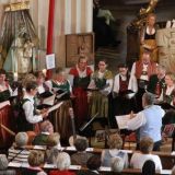 Der Chor des Trachtenvereins Osterglocke.