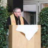 ... Pfarrer Johannes Plank in seiner Ansprache.