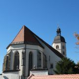 ... Wallfahrtskirche auf dem Bogenberg.
