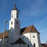Die Stadtpfarrkirche St. Florian in Bogen.