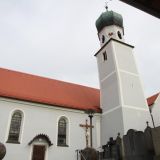 Die Pfarrkirche St. Jakobus in Haselbach.
