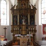 ... Hochaltar in der Burgkirche St. Joseph in Falkenfels.
