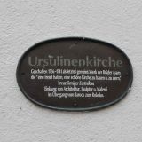 ... die Info-Tafel an der Kirche verrät.